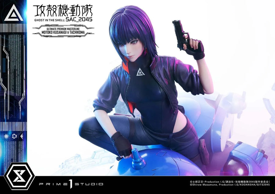 Motoko Kusanagi & Tachikoma (Bonus Version) Ghost in the Shell: SAC_2045 – Prime1Studio – ActionFigure Brasil