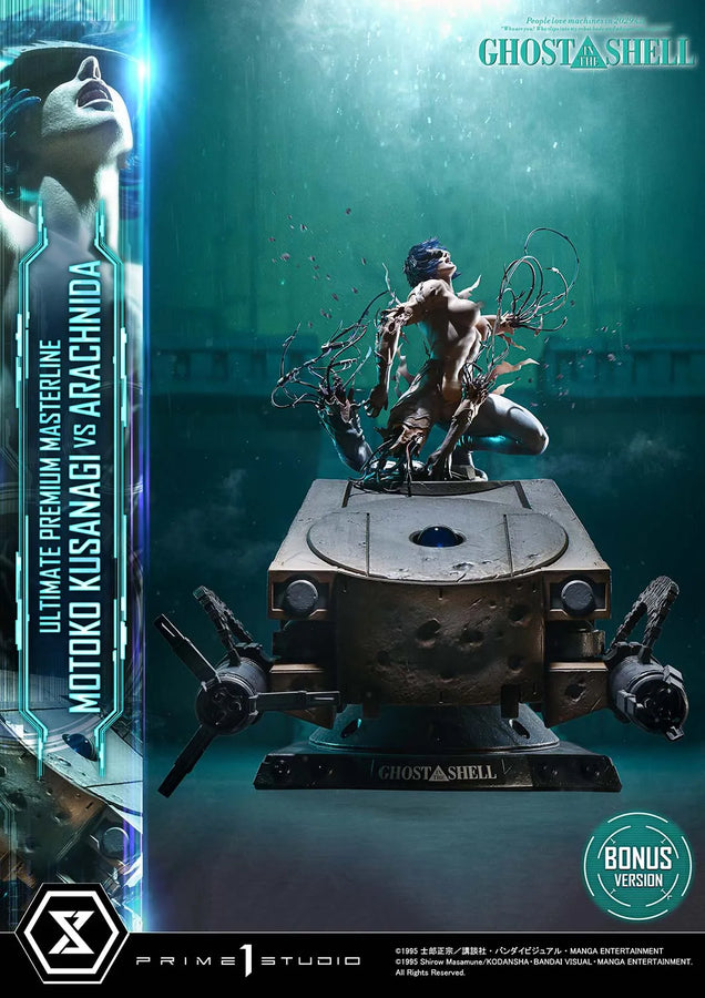 Motoko Kusanagi VS Arachnida (Motoko Kusanagi VS Arachnida Bonus) GHOST IN THE SHELL – Prime1Studio – ActionFigure Brasil
