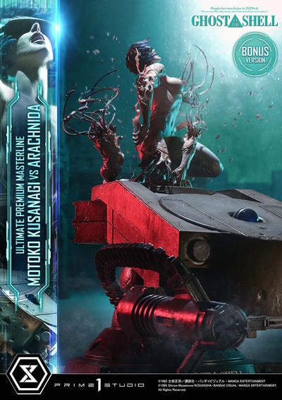Motoko Kusanagi VS Arachnida (Motoko Kusanagi VS Arachnida Bonus) GHOST IN THE SHELL – Prime1Studio – ActionFigure Brasil