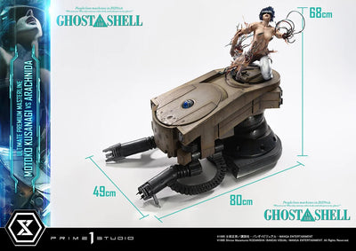 Motoko Kusanagi VS Arachnida (Motoko Kusanagi VS Arachnida Bonus) GHOST IN THE SHELL – Prime1Studio – ActionFigure Brasil