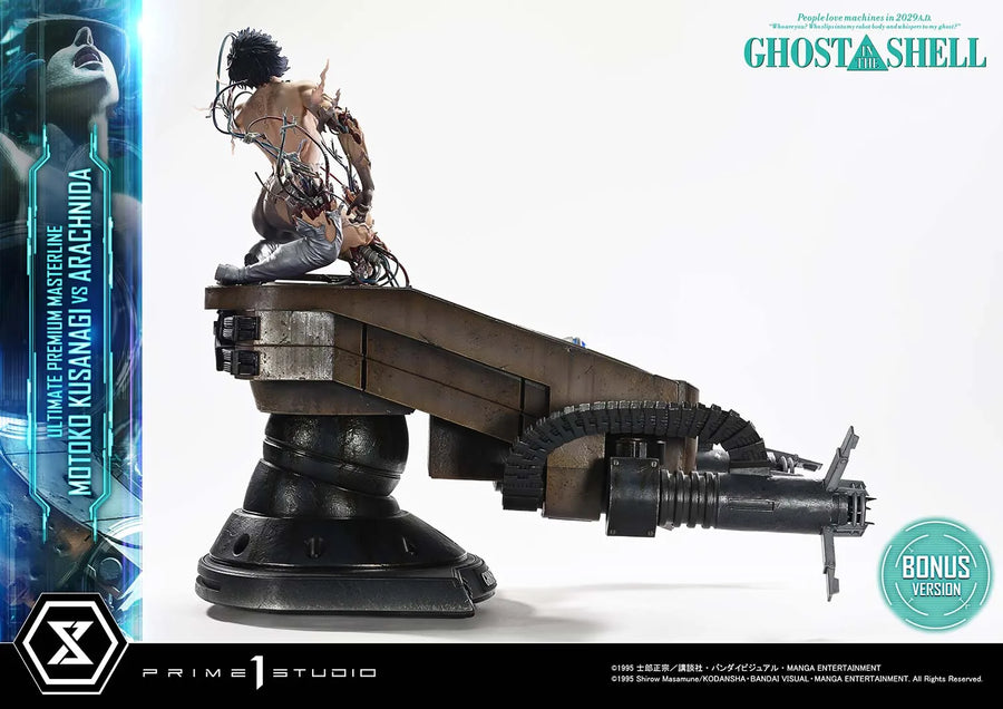 Motoko Kusanagi VS Arachnida (Motoko Kusanagi VS Arachnida Bonus) GHOST IN THE SHELL – Prime1Studio – ActionFigure Brasil