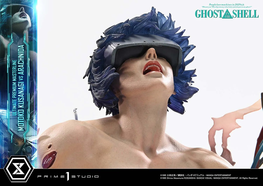Motoko Kusanagi VS Arachnida (Motoko Kusanagi VS Arachnida Bonus) GHOST IN THE SHELL – Prime1Studio – ActionFigure Brasil