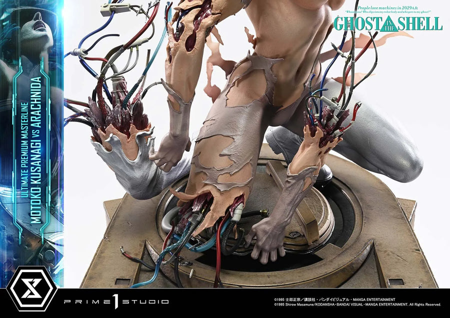 Motoko Kusanagi VS Arachnida (Motoko Kusanagi VS Arachnida Bonus) GHOST IN THE SHELL – Prime1Studio – ActionFigure Brasil