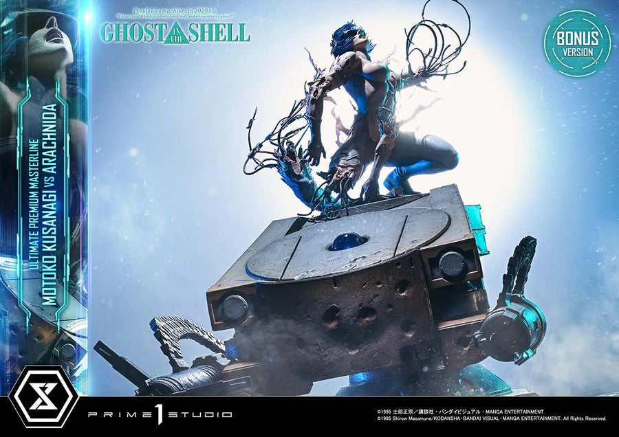 Motoko Kusanagi VS Arachnida (Motoko Kusanagi VS Arachnida Bonus) GHOST IN THE SHELL – Prime1Studio – ActionFigure Brasil