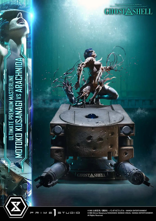 Motoko Kusanagi VS Arachnida (Motoko Kusanagi VS Arachnida Bonus) GHOST IN THE SHELL – Prime1Studio – ActionFigure Brasil