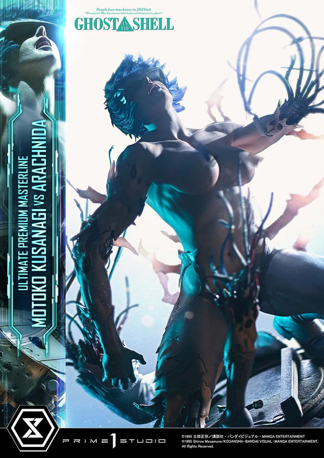 Motoko Kusanagi VS Arachnida (Motoko Kusanagi VS Arachnida Bonus) GHOST IN THE SHELL – Prime1Studio – ActionFigure Brasil