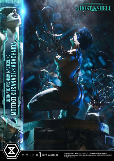 Motoko Kusanagi VS Arachnida (Motoko Kusanagi VS Arachnida Bonus) GHOST IN THE SHELL – Prime1Studio – ActionFigure Brasil