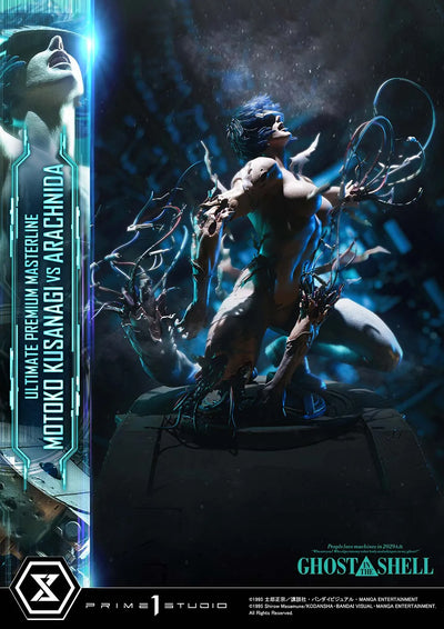 Motoko Kusanagi VS Arachnida (Motoko Kusanagi VS Arachnida Bonus) GHOST IN THE SHELL – Prime1Studio – ActionFigure Brasil