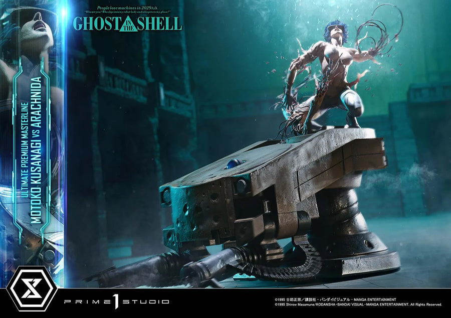 Motoko Kusanagi VS Arachnida (Motoko Kusanagi VS Arachnida Bonus) GHOST IN THE SHELL – Prime1Studio – ActionFigure Brasil