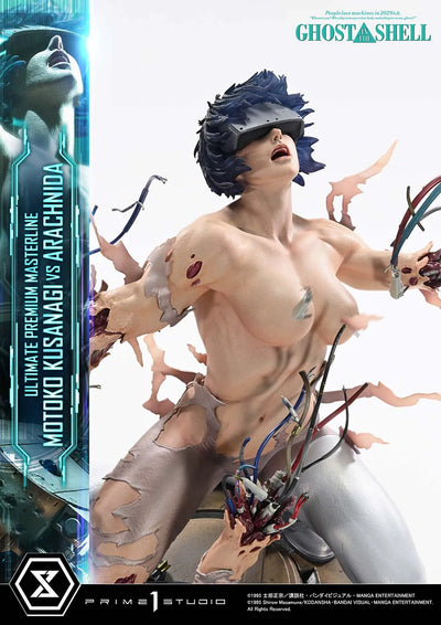 Motoko Kusanagi VS Arachnida (Motoko Kusanagi VS Arachnida Bonus) GHOST IN THE SHELL – Prime1Studio – ActionFigure Brasil