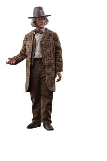 MOVIE MASTER SERIES - BACK TO THE FUTURE PART III - DOC BROWN - 1/6 (Hot Toys)ㅤ – Hot Toys – ActionFigure Brasil