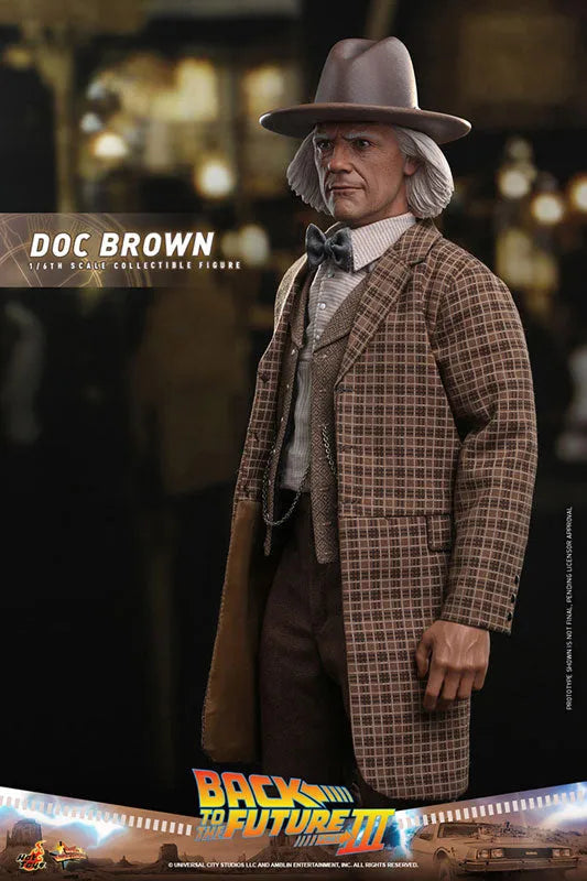 MOVIE MASTER SERIES - BACK TO THE FUTURE PART III - DOC BROWN - 1/6 (Hot Toys)ㅤ – Hot Toys – ActionFigure Brasil
