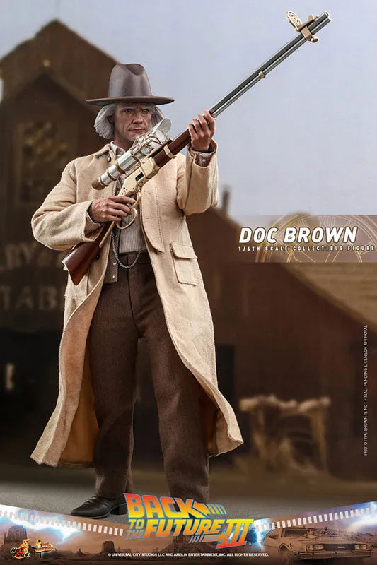 MOVIE MASTER SERIES - BACK TO THE FUTURE PART III - DOC BROWN - 1/6 (Hot Toys)ㅤ – Hot Toys – ActionFigure Brasil