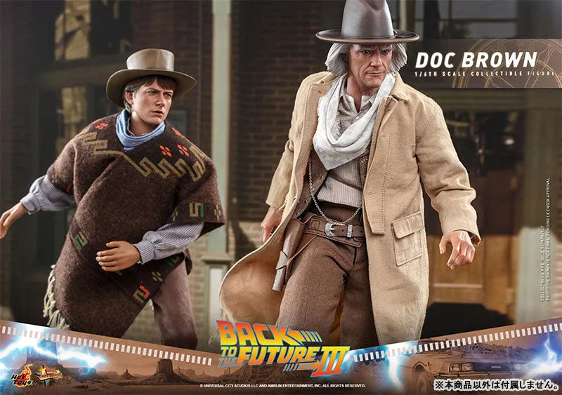 MOVIE MASTER SERIES - BACK TO THE FUTURE PART III - DOC BROWN - 1/6 (Hot Toys)ㅤ – Hot Toys – ActionFigure Brasil