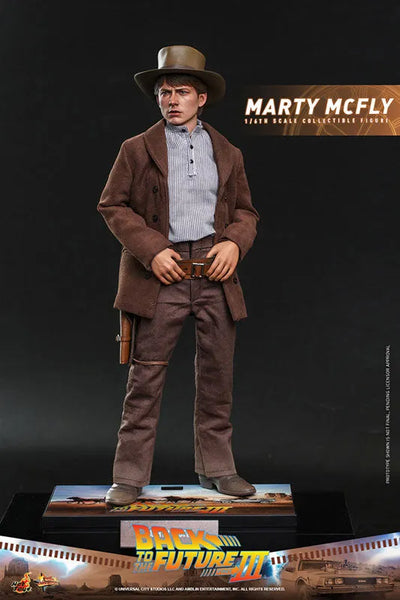 MOVIE MASTER SERIES - BACK TO THE FUTURE PART III - MARTY MCFLY - 1/6 (Hot Toys)ㅤ – Hot Toys – ActionFigure Brasil — ambientada