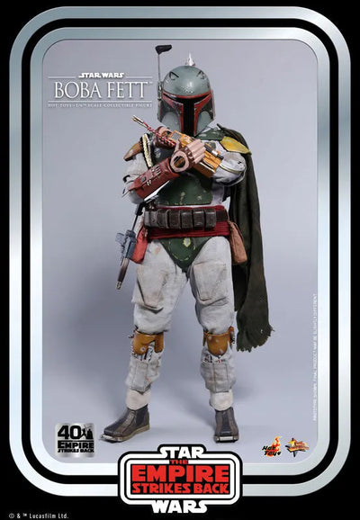 Movie Masterpiece 1/6 Boba Fett ["Star Wars Episode 5: The Empire Strikes Back" 40th Anniversary Edition]ㅤ – Hot Toys – ActionFigureBrasil — close