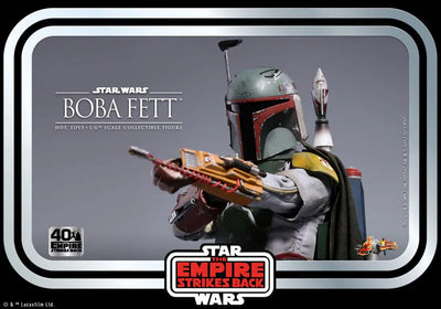 Movie Masterpiece 1/6 Boba Fett ["Star Wars Episode 5: The Empire Strikes Back" 40th Anniversary Edition]ㅤ – Hot Toys – ActionFigureBrasil — iluminação de estúdio