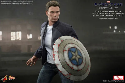 Movie Masterpiece 1/6 Captain America (Stealth Suit Edition) & Steve Rogers Setㅤ – Puella Magi Madoka Magica – ActionFigureBrasil — acessórios
