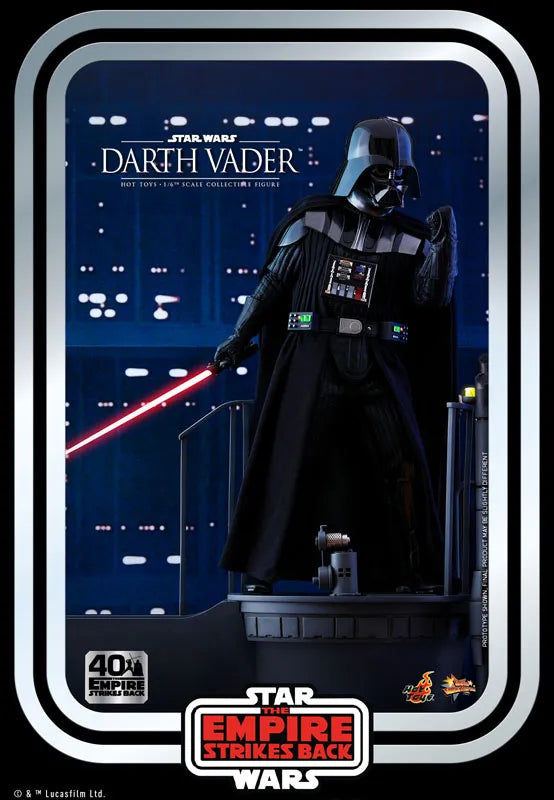 Movie Masterpiece 1/6 Figure Darth Vader (Star Wars Episode 5 40th Anniversary Edition)ㅤ – Hot Toys – ActionFigureBrasil