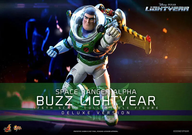 Movie Masterpiece 1/6 Scale Figure Buzz Lightyear (Space Ranger Alpha / Deluxe Edition)ㅤ – Hot Toys – ActionFigure Brasil