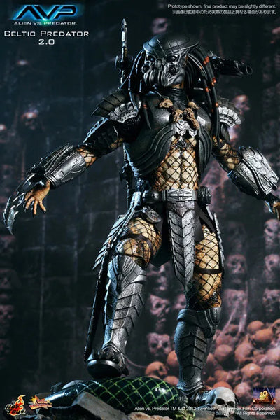 Movie Masterpiece 1/6 Scale Fully Poseable Figure "Alien vs. Predator" Celtic Predator 2.0ㅤ – Gantaku – ActionFigure Brasil — ambientada