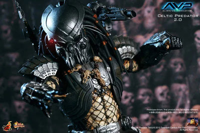 Movie Masterpiece 1/6 Scale Fully Poseable Figure "Alien vs. Predator" Celtic Predator 2.0ㅤ – Gantaku – ActionFigure Brasil — iluminação de estúdio