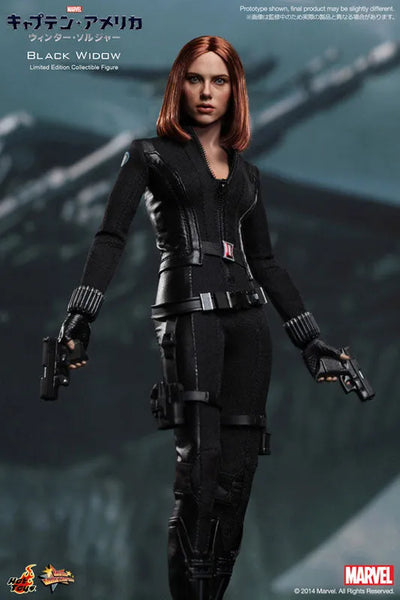 Movie Masterpiece 1/6 Scale Fully Poseable Figure "Captain America / The Winter Soldier" Black Widowㅤ – Gantaku – ActionFigure Brasil — ângulo diferente