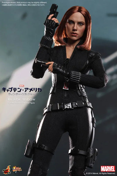 Movie Masterpiece 1/6 Scale Fully Poseable Figure "Captain America / The Winter Soldier" Black Widowㅤ – Gantaku – ActionFigure Brasil — embalagem