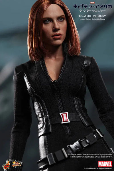 Movie Masterpiece 1/6 Scale Fully Poseable Figure "Captain America / The Winter Soldier" Black Widowㅤ – Gantaku – ActionFigure Brasil — detalhe do produto