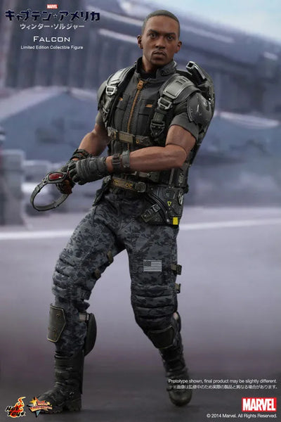 Movie Masterpiece 1/6 Scale Fully Poseable Figure "Captain America / The Winter Soldier" Falconㅤ – Gantaku – ActionFigure Brasil — close