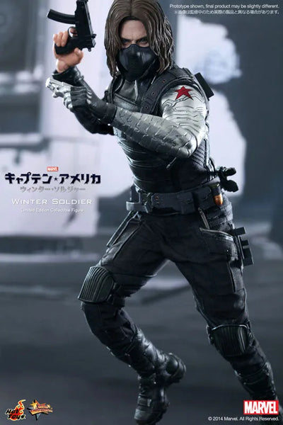 Movie Masterpiece 1/6 Scale Fully Poseable Figure "Captain America / The Winter Soldier" Winter Soldierㅤ – Hot Toys – ActionFigure Brasil — embalagem