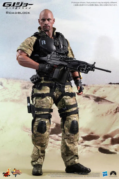 Movie Masterpiece 1/6 Scale Fully Poseable Figure "G.I. Joe Retaliation" Roadblockㅤ – Gantaku – ActionFigure Brasil