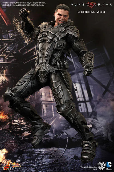 Movie Masterpiece 1/6 Scale Fully Poseable Figure: "Man Of Steel" General Zodㅤ – Gantaku – ActionFigureBrasil — ângulo diferente