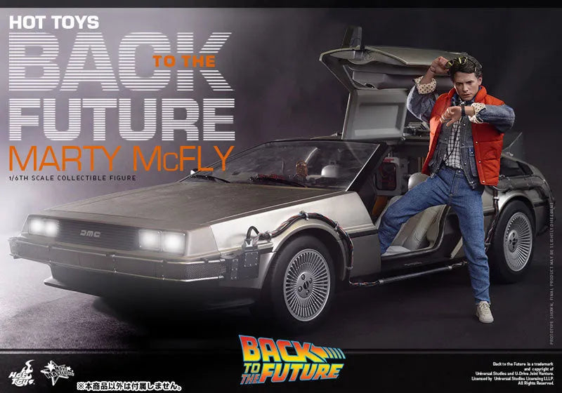 Movie Masterpiece - Back to the Future 1/6 Scale Figure: Marty McFlyㅤ – Gantaku – ActionFigure Brasil