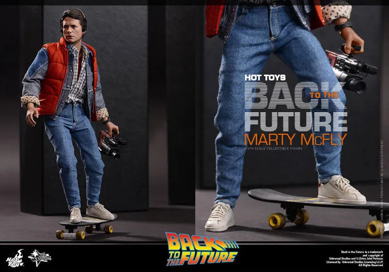 Movie Masterpiece - Back to the Future 1/6 Scale Figure: Marty McFlyㅤ – Gantaku – ActionFigure Brasil