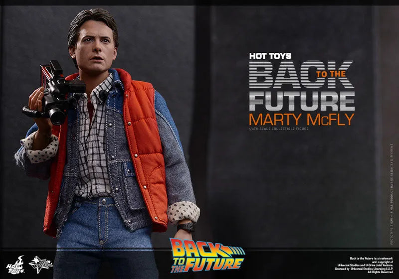Movie Masterpiece - Back to the Future 1/6 Scale Figure: Marty McFlyㅤ – Gantaku – ActionFigure Brasil