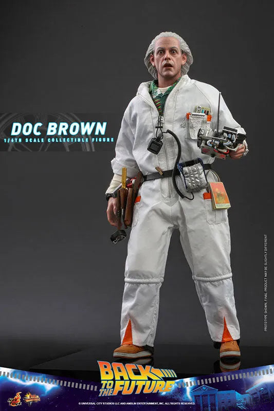 Movie Masterpiece - Back To The Future - Dr. Emmet Brown - 1/6 (Hot toys)ㅤ – Hot Toys – ActionFigure Brasil