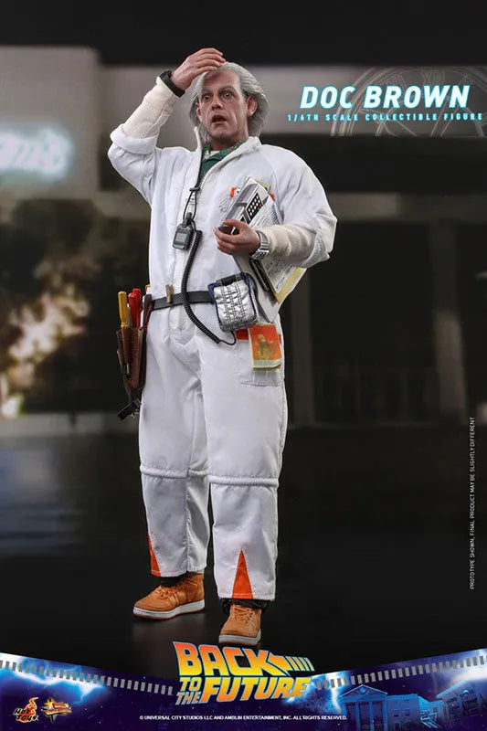 Movie Masterpiece - Back To The Future - Dr. Emmet Brown - 1/6 (Hot toys)ㅤ – Hot Toys – ActionFigure Brasil
