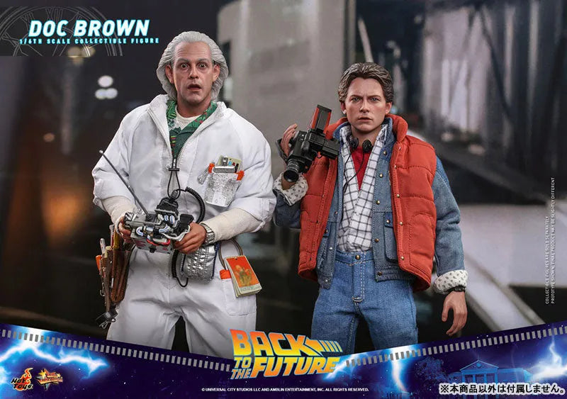 Movie Masterpiece - Back To The Future - Dr. Emmet Brown - 1/6 (Hot toys)ㅤ – Hot Toys – ActionFigure Brasil