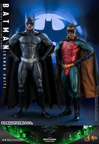 Movie Masterpiece "Batman Forever" 1/6 Scale Figure Batman (Sonar Suit Edition)ㅤ – Hot Toys – ActionFigureBrasil — detalhe do produto
