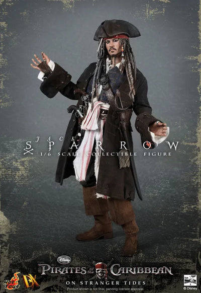 Movie Masterpiece Deluxe "Pirates Of The Caribbean -On Stranger Tides-" Jack Sparrowㅤ – Gantaku – ActionFigure Brasil