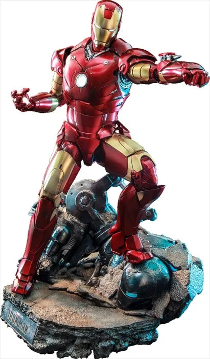 Movie Masterpiece Diecast - Iron Man - Mark 3 Version 2.0 - 1/6 (Hot Toys)ㅤ – Hot Toys – ActionFigure Brasil