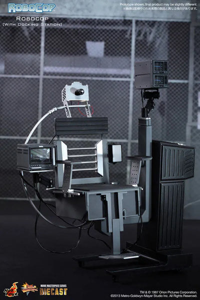 Movie Masterpiece DIECAST - Robocop 1/6 Scale Figure: Robocop w/Docking Stationㅤ – Gantaku – ActionFigure Brasil — embalagem