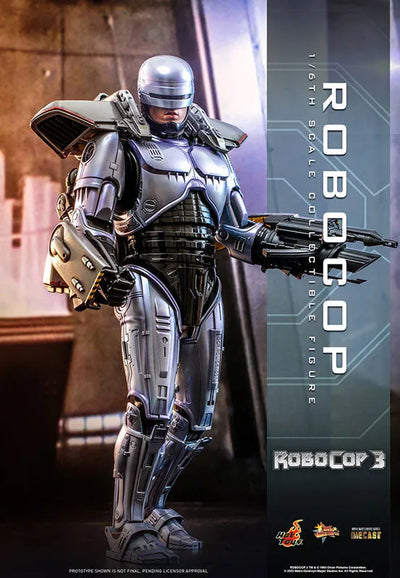 Movie Masterpiece DIECAST "RoboCop 3" 1/6 Robocopㅤ – Hot Toys – ActionFigure Brasil