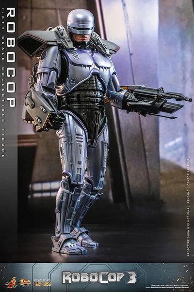 Movie Masterpiece DIECAST "RoboCop 3" 1/6 Robocopㅤ – Hot Toys – ActionFigureBrasil — acessórios