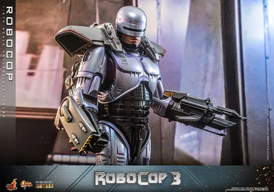 Movie Masterpiece DIECAST "RoboCop 3" 1/6 Robocopㅤ – Hot Toys – ActionFigureBrasil — iluminação de estúdio
