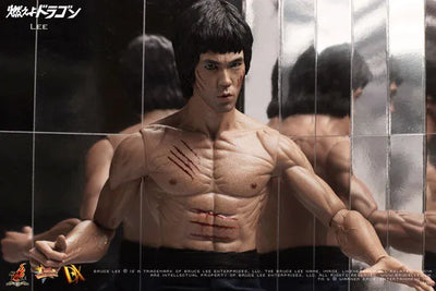 Movie Masterpiece DX - Enter The Dragon: Bruce Lee Regular Edition 1/6 Scale Figure (Reproduced)ㅤ – Gantaku – ActionFigure Brasil — ângulo diferente