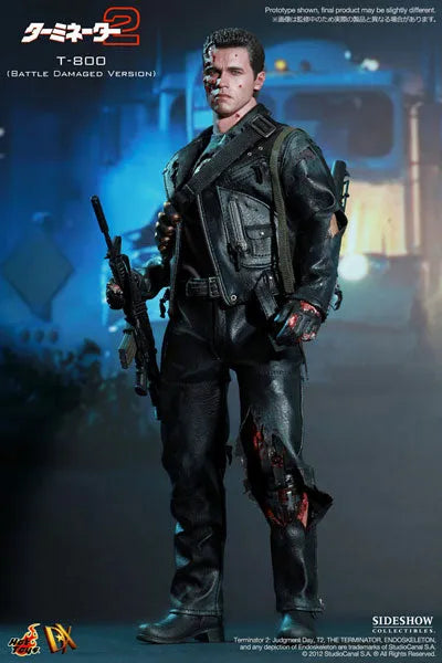 Movie Masterpiece DX - Terminator 2 1/6 Scale Figure T800 Battle Damaged Versionㅤ – Gantaku – ActionFigure Brasil