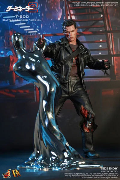 Movie Masterpiece DX - Terminator 2 1/6 Scale Figure T800 Battle Damaged Versionㅤ – Gantaku – ActionFigure Brasil
