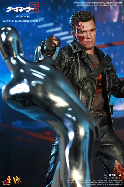 Movie Masterpiece DX - Terminator 2 1/6 Scale Figure T800 Battle Damaged Versionㅤ – Gantaku – ActionFigure Brasil